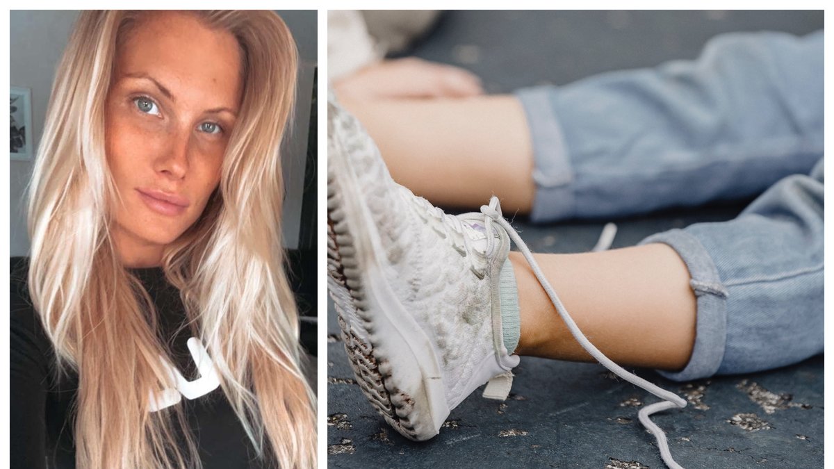 Marina Lindholm tvingades tvärnita när ett barn låg på bilvägen.